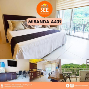 Miranda 409A at Pico de Loro Beach and Country Club by SEE Condominiums